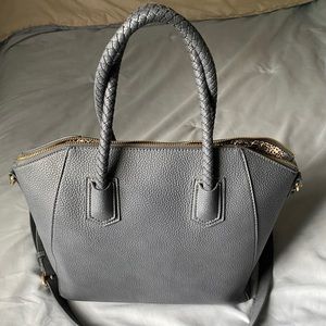 Sole Society Giada Braided Faux Leather Satchel